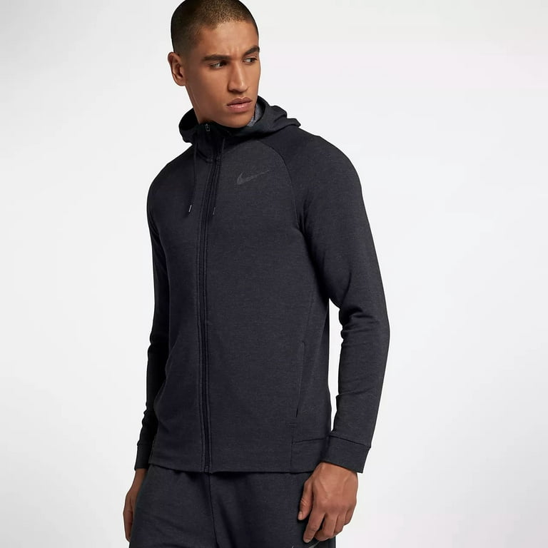 New Nike Tech Cotton Sweat Suit Zip Up Hoodie & Joggers Men's Set Black 3XL  - Helia Beer Co