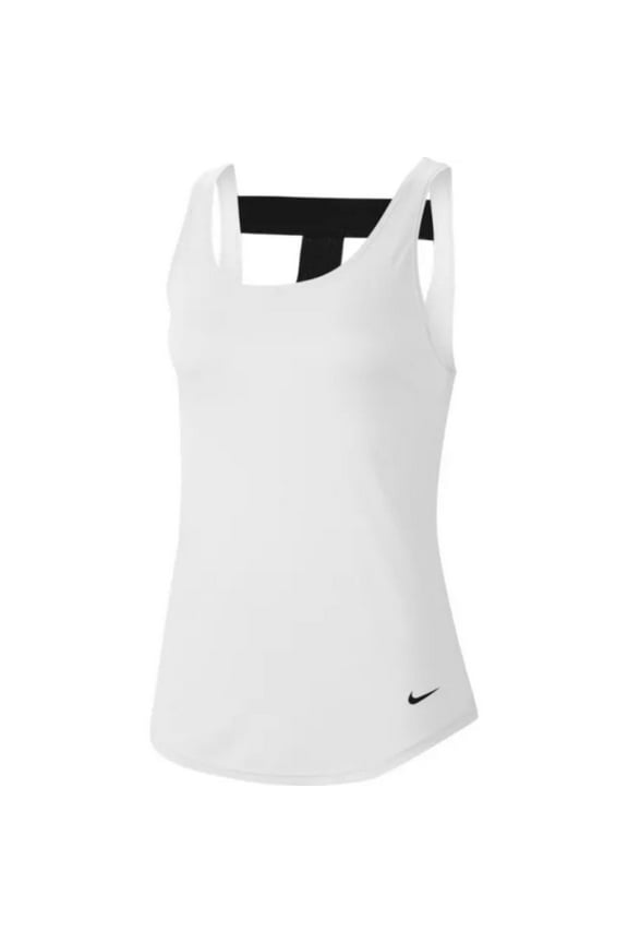Dri-Fit Victory T-Shirt White/Black CJ2363-100 Women's Size S