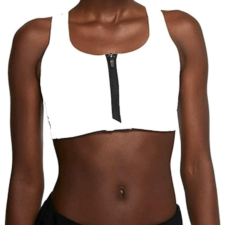 Nike Dri-Fit Women's High-Support Padded Front-Zip Sports Bra
