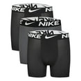 thumbnail image 1 of Boys Big  Essential Dri-Fit Boxer Briefs, Pack Of 3, MultiColor, Size Small, 1 of 1