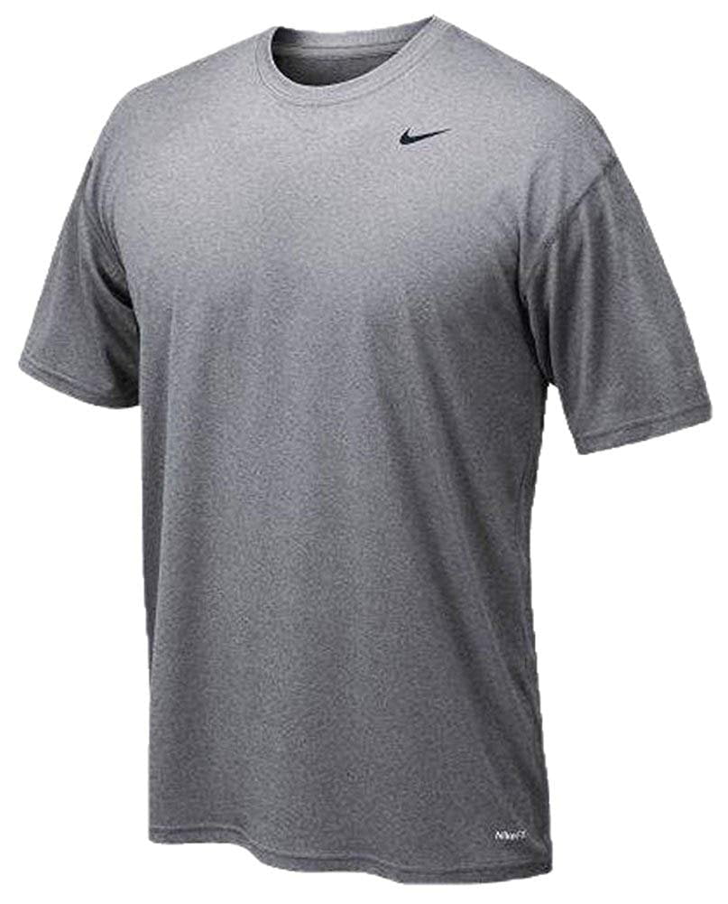★Nike★ Dry Fit Fitness T-Shirt M Tumbled Grey Flat Silver s-l400.jpg