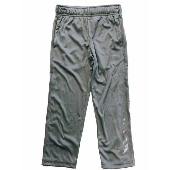 Nike Dry Boys Gray Dri-Fit Athletic Track Pants Sweat Bottoms X-Small 4