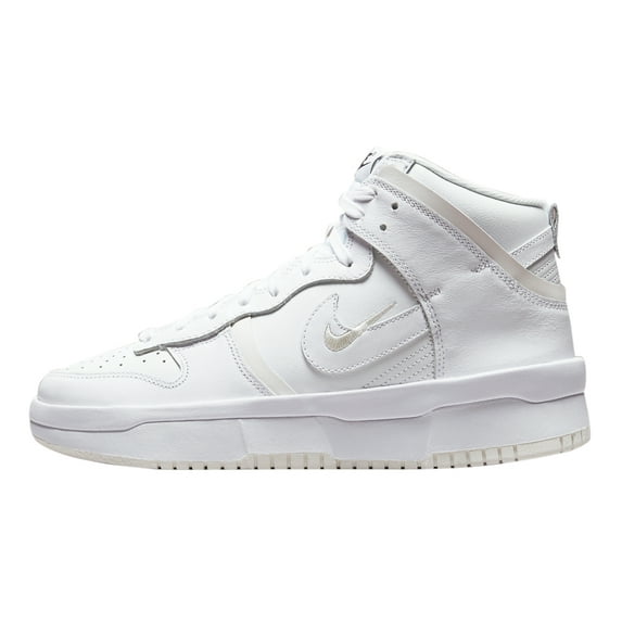 Women's Nike Dunk High Up Summit White/White-Sail-Black (DH3718 100) - 9