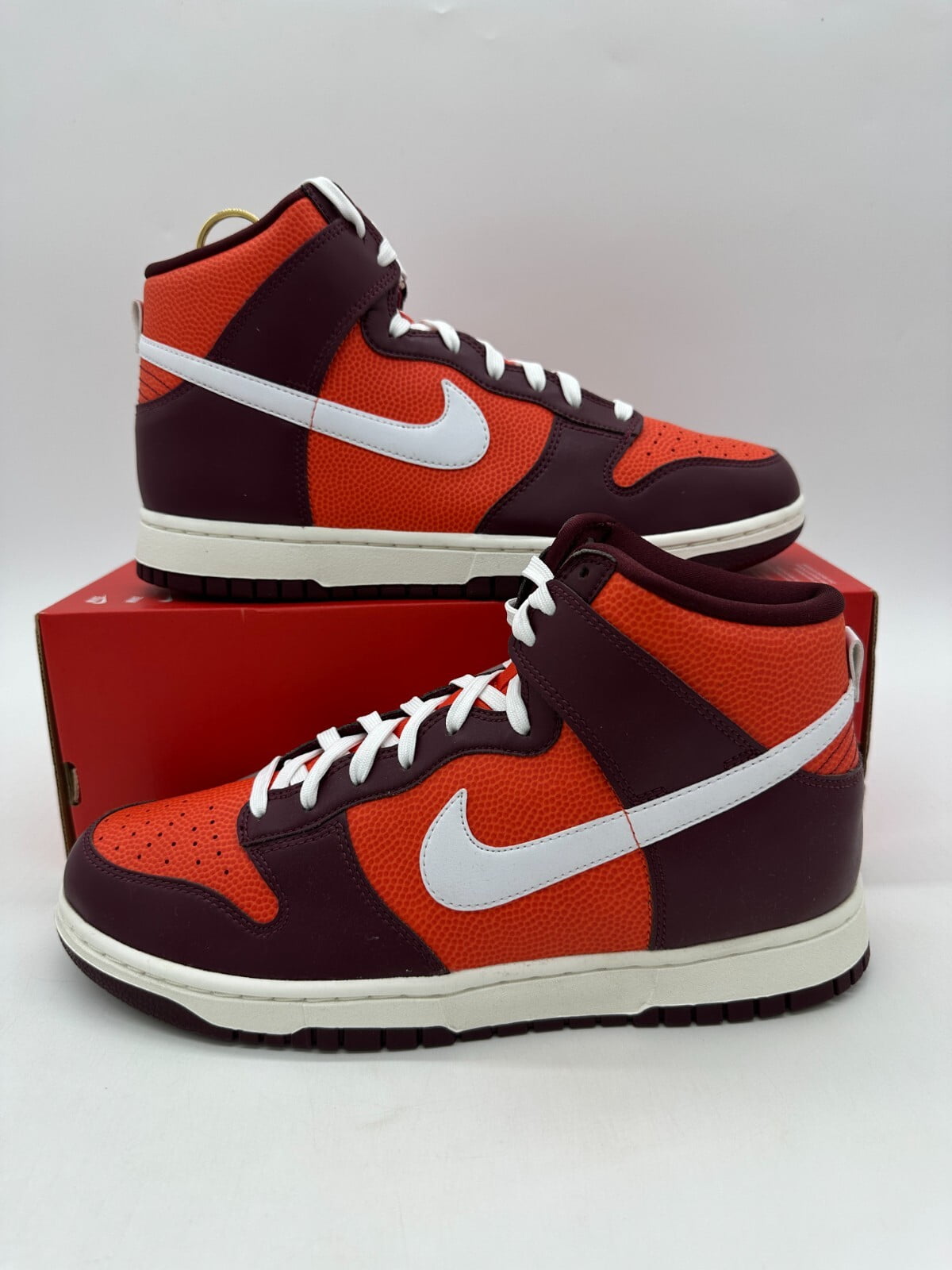 Nike Dunk High Women's Size 11 Men's Size Orange Athletic