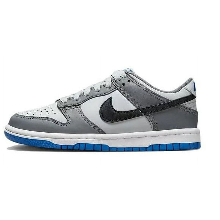 Big Kid s Nike Dunk Low Cool Grey Black Pure Platinum FB9109 001 5 Walmart