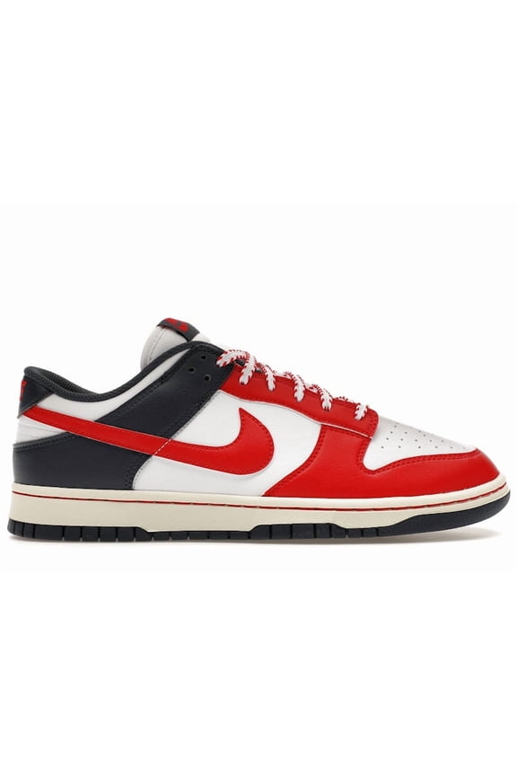 Men's Nike Dunk Low Retro White/University Red (IM2222 100) - 13