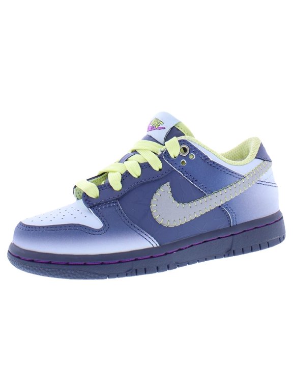 Dunk Low BP Leather PS Boys Shoes Size 11, Color: Diffused Blue/Blue Tint