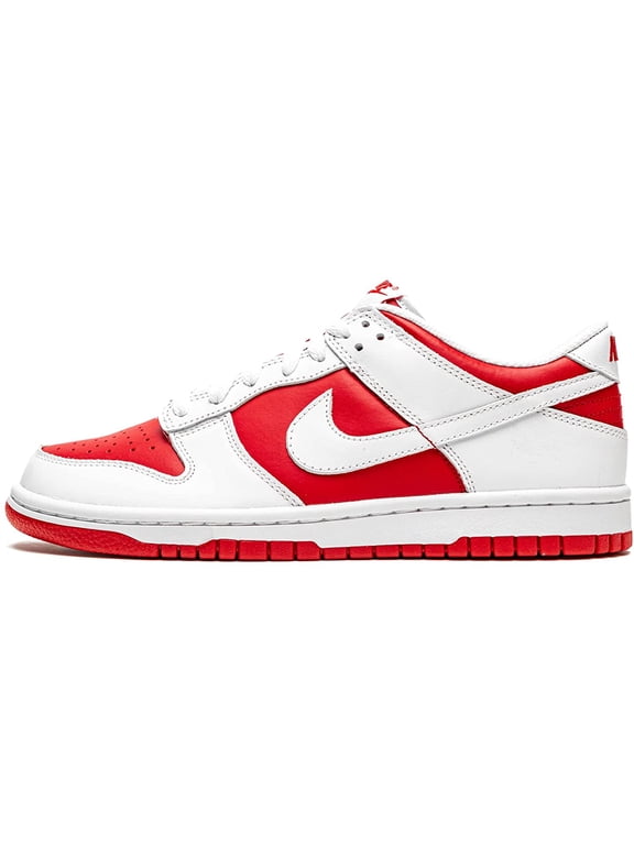 Dunk Low Championship Red Grade School CW1590-600 7 Big Kid