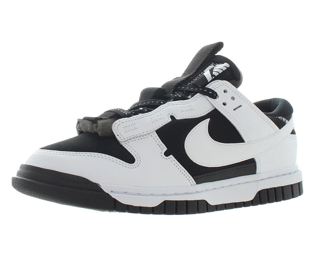 nike dunk low black white 39