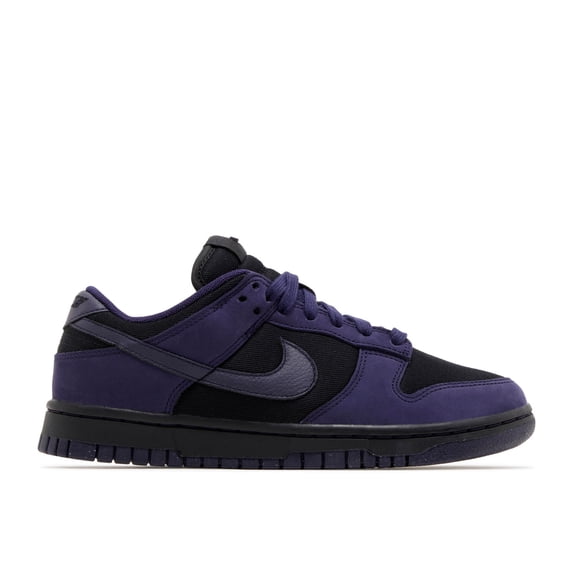 Nike Dunk Low LX WMNS Shoes, Black/Purple Ink, Size 5.5