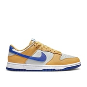 Dunk Low WMNS Shoes, Wheat Gold/Hyper Royal/Light Silver/White, Size 5