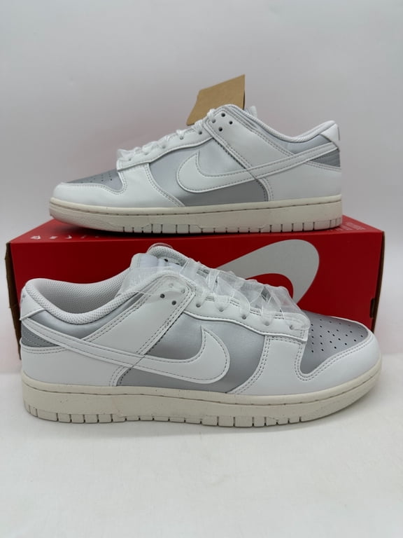 Dunk Low Next Nature Women's size 12 Men's size 10.5 White Shoes IB7311 001