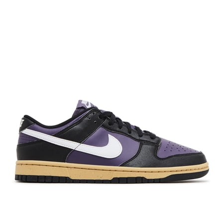 Nike Dunk Low WMNS Shoes, Dark Raisin/White/Black/Sesame, Size 8.5