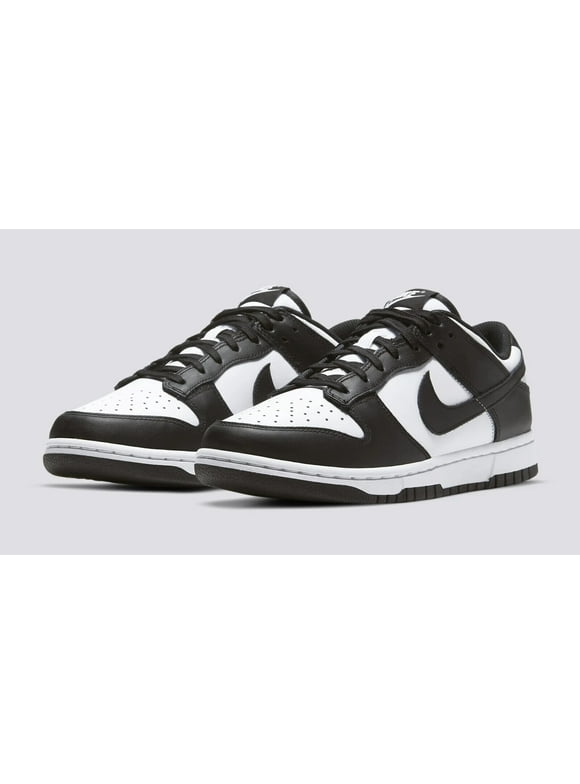 Nike Dunk Low Retro DD1503-101 Women's Black & White Leather Running Shoes DG151 (5.5)