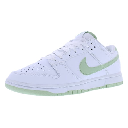Nike Dunk Low Retro Mens Shoes Size 7.5, Color: White/Honeydew/White/Honeydew
