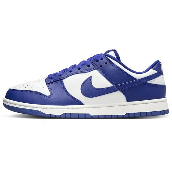 Men's Nike Dunk Low Retro White/Concord-University Red (DV0833 103) - 13