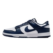Dunk Low Retro Men's Sneaker, White Midnight Navy White, 8 US