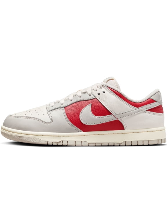 Men's Nike Dunk Low Retro Phantom/LT Iron-Gym Red (HJ9093 030) - 9
