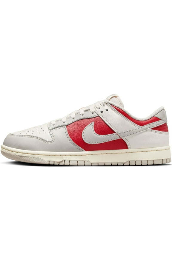 Men's Nike Dunk Low Retro Phantom/LT Iron-Gym Red (HJ9093 030) - 9