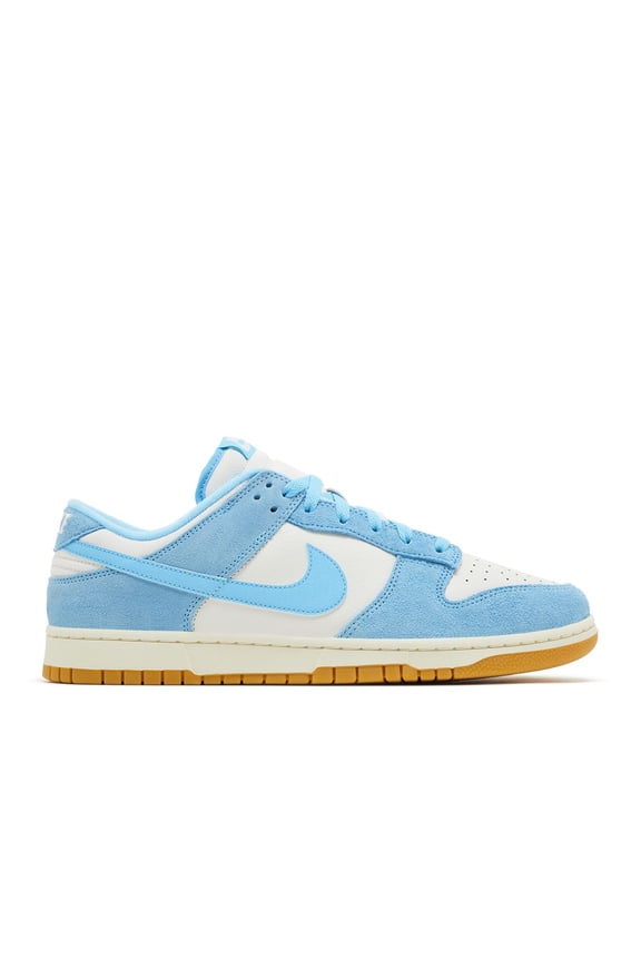 Dunk Low SE Men's Shoes, Phantom/Baltic Blue/Gum Light Brown/Coconut Milk, Size 8.5