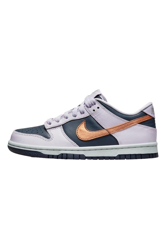 Big Kid's Nike Dunk Low SE Thunder Blue/Metallic Copper (DX1663 400) - 6.5