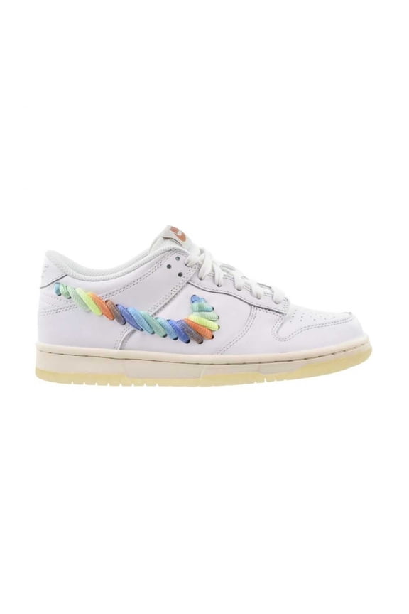 Dunk Low Se (GS) Big Kids' Shoes White/Multi Color fn4861-100