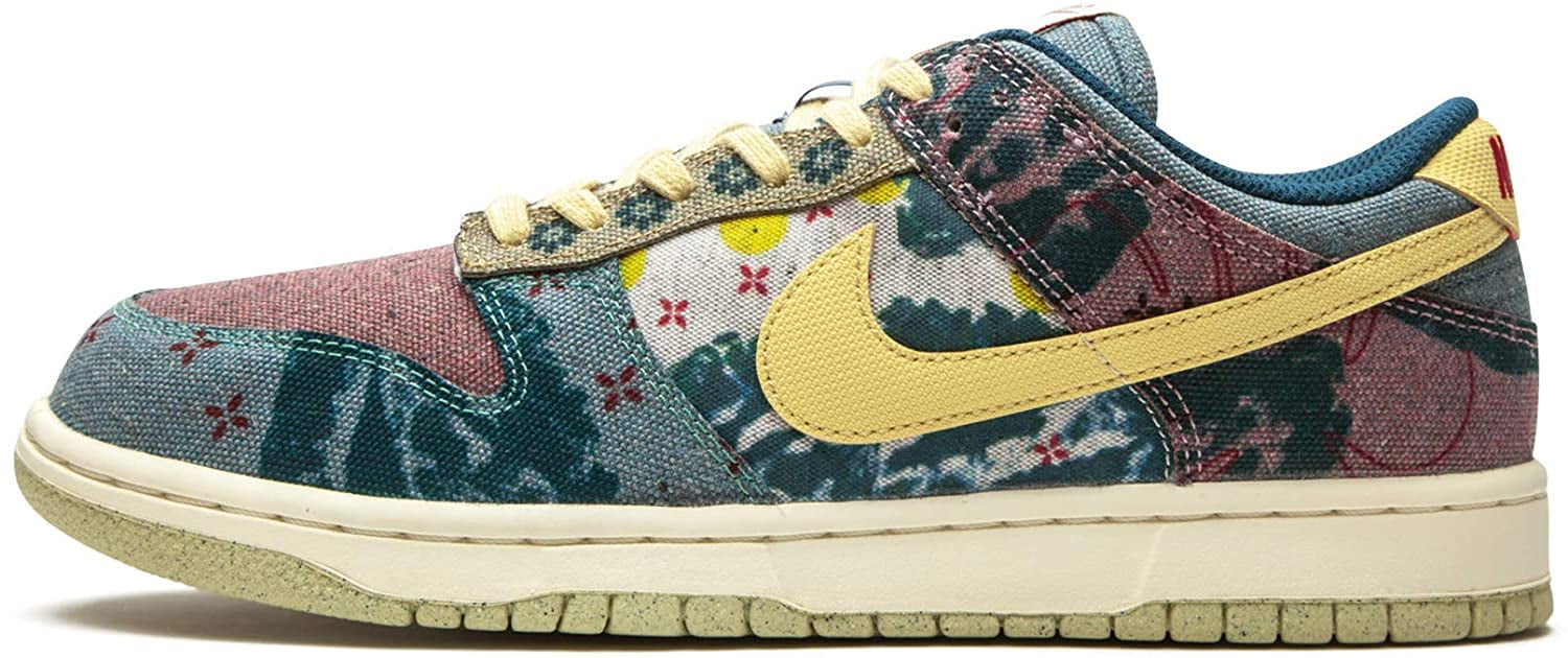 Nike Dunk Low Sp Community Garden Mens Cz9747 900 - Size 9  Multi-color/Midnight Turquoise