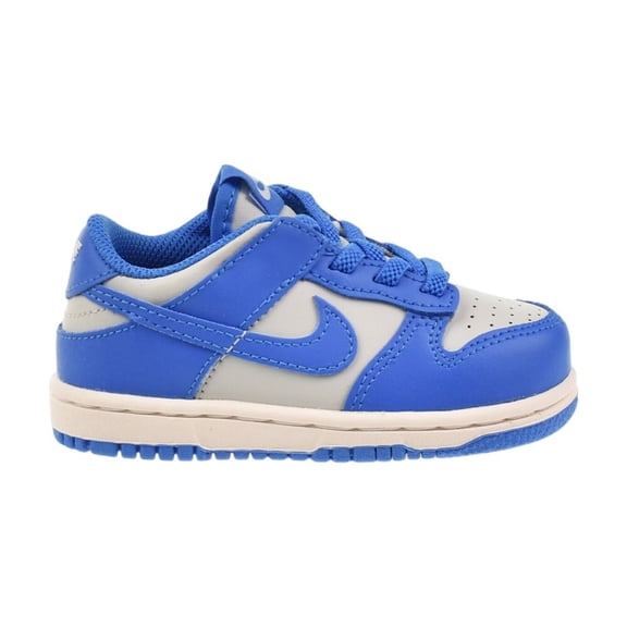 Nike Dunk Low (TD) Toddlers' Shoes Light Silver/LT Photo Blue fb9107-004