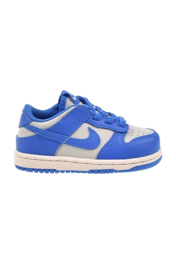 Dunk Low (TD) Toddlers' Shoes Light Silver/LT Photo Blue fb9107-004