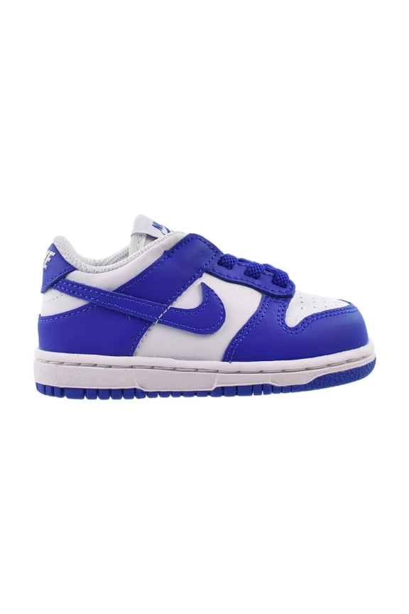 Dunk Low (TD) Toddlers' Shoes White/Hyper Royal fb9107-131