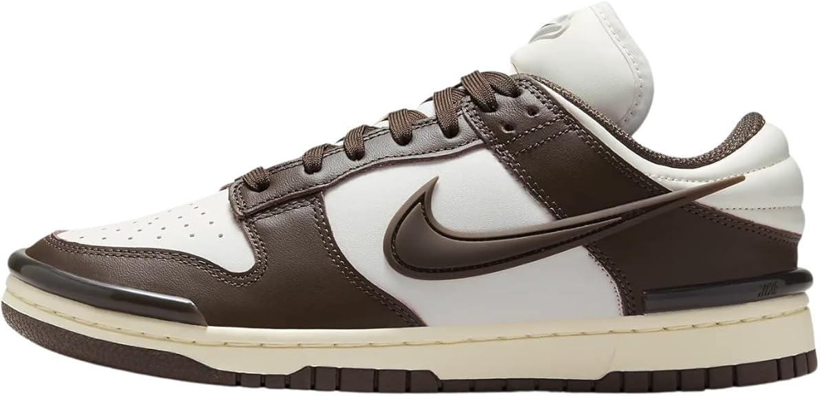 Women's Nike Dunk Low Twist Phantom/Baroque Brown (DZ2794 003) - 9
