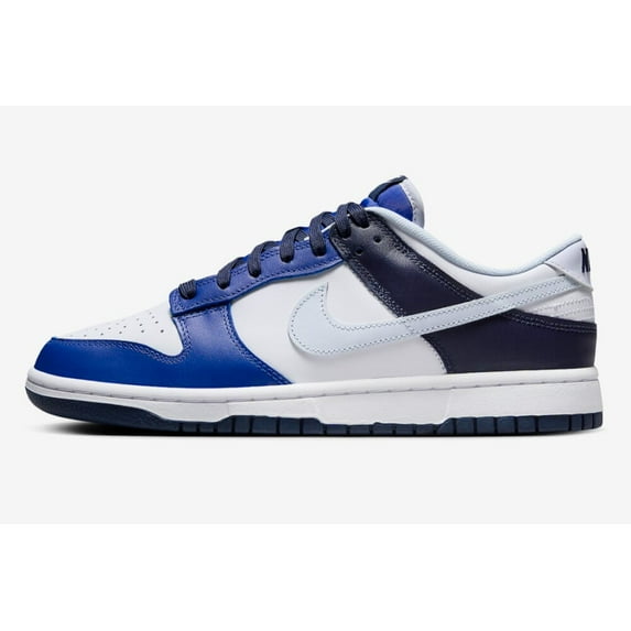 Nike Dunk Low White/Football Grey-Game Royal FQ8826-100 Men's Size 7.5 Medium