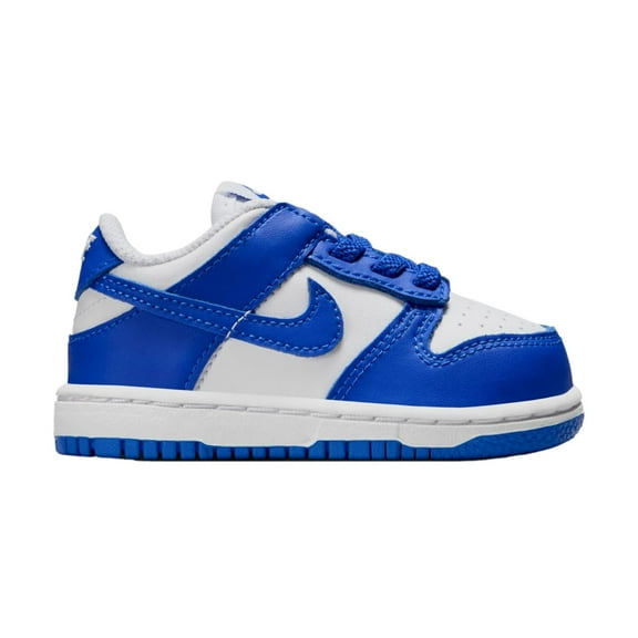 Toddler's Nike Dunk Low White/Hyper Royal-Hyper Royal (FB9107 131) - 10
