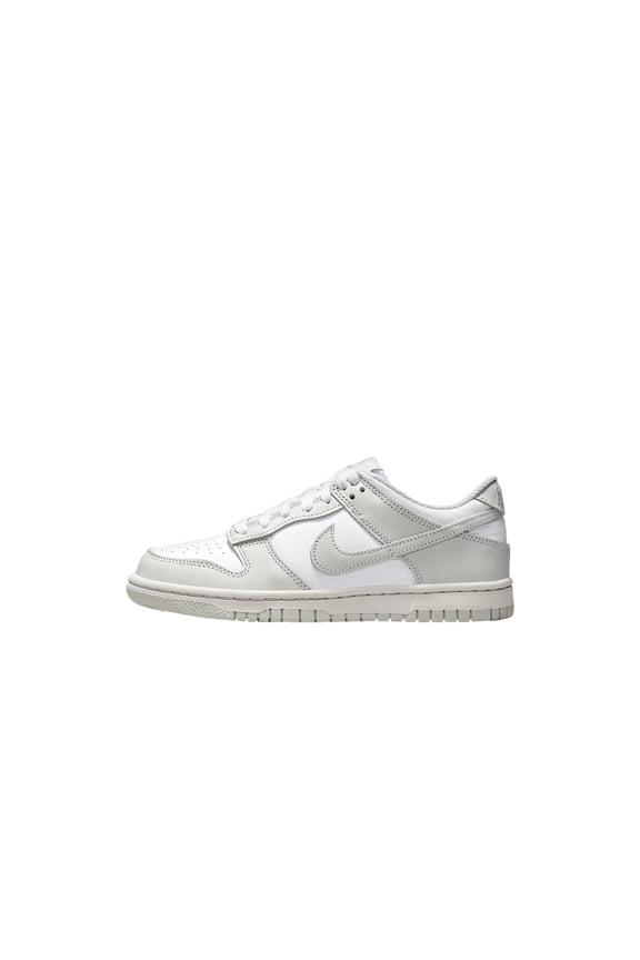 Big Kid's Nike Dunk Low White/Light Silver-Photon Dust (FB9109 124) - 7