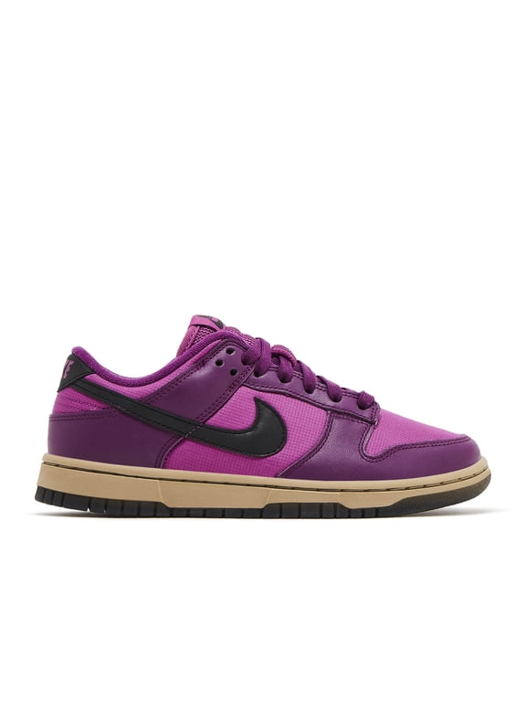 Dunk Low Women's Shoes, Viotech/Hot Fuchsia/Khaki/Black, Size 6