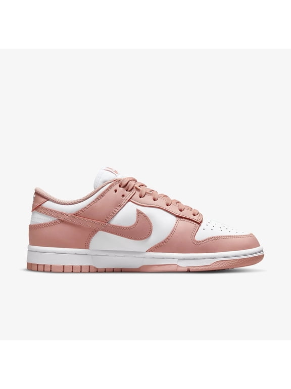 Dunk Low Womens Shoes Size 8, Color: White/Rose Whisper