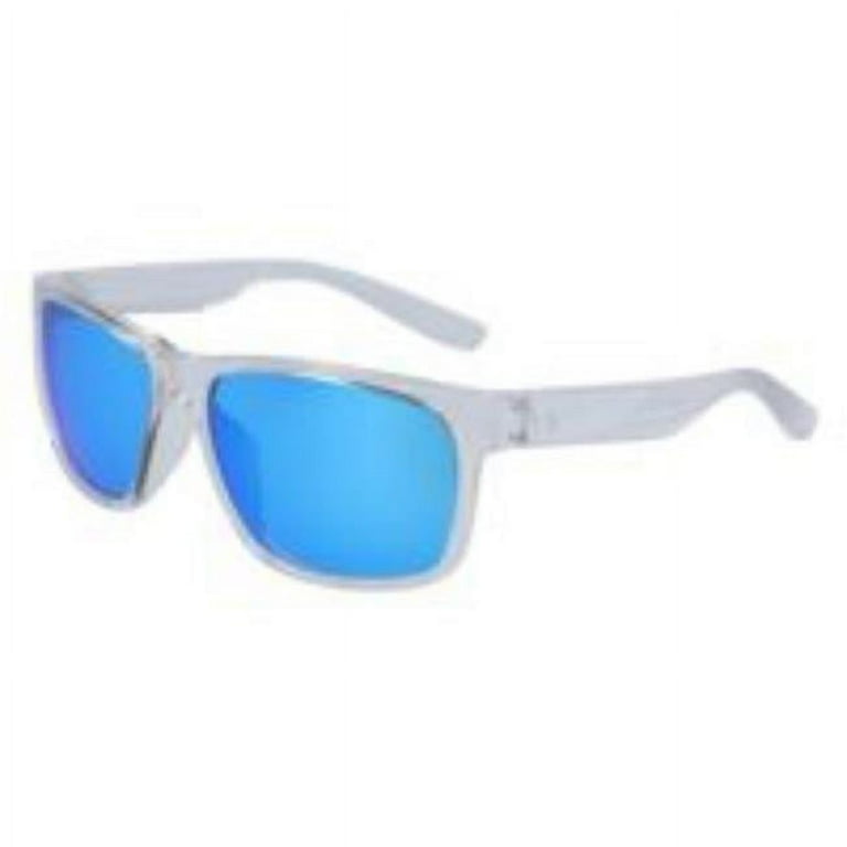 Nike EV0834 914 Cruiser Clear Sunglasses with Frozen Blue Mirror