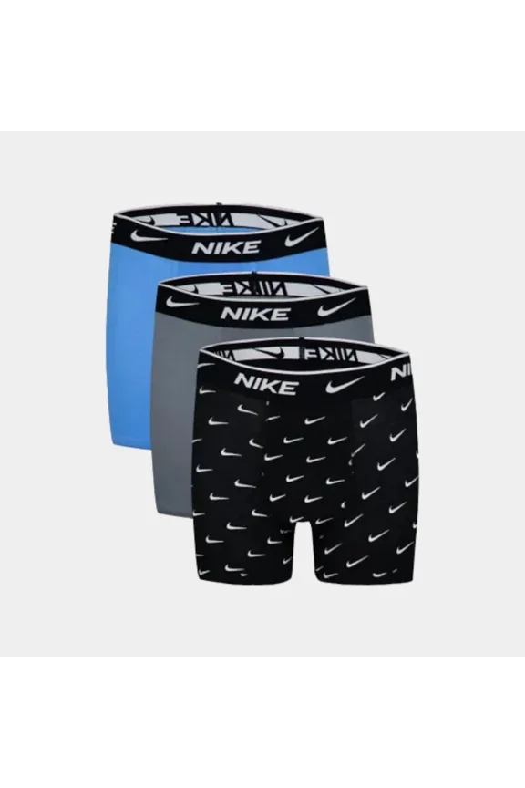 Eday Cotton Printed 3PK BB Black/White