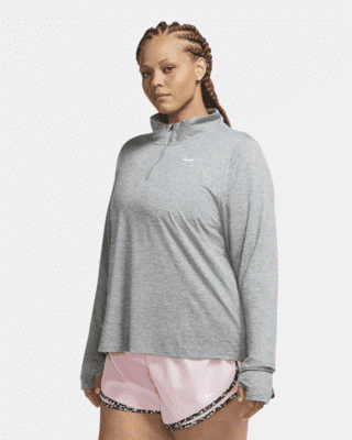 nike element half zip plus size