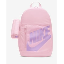 Nike Elemental Kids' Backpack Medium Soft Pink DR6084 690 Sz 20L (18"H x 12"W x 5"D)