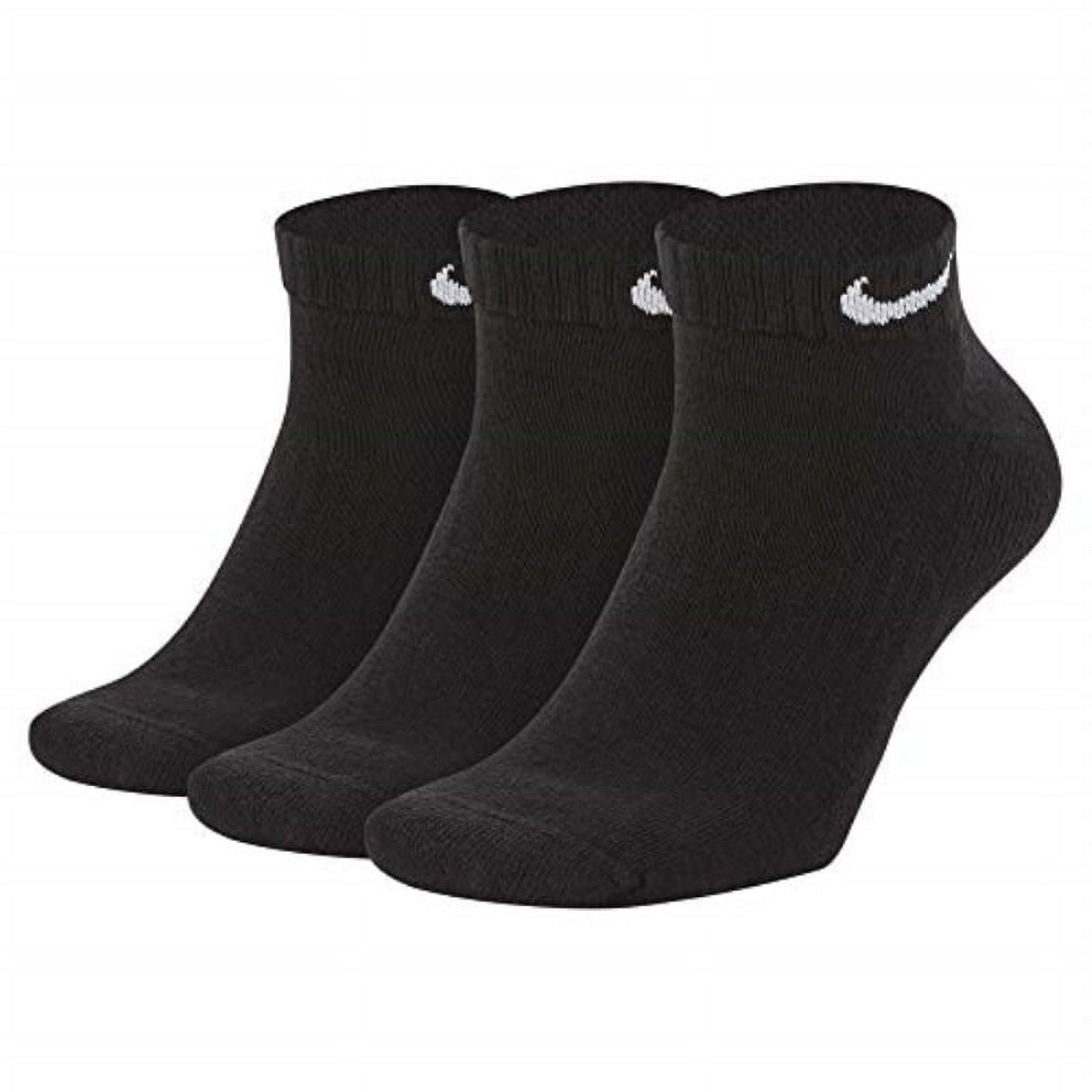 Nike Everyday Cotton Cushioned Low Cut Training Socks with Sweat ...