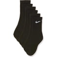 thumbnail image 1 of Nike unisex-adult Unisex Nike Everyday Cushion Crew 3 Pair Medium Black/White, 1 of 6
