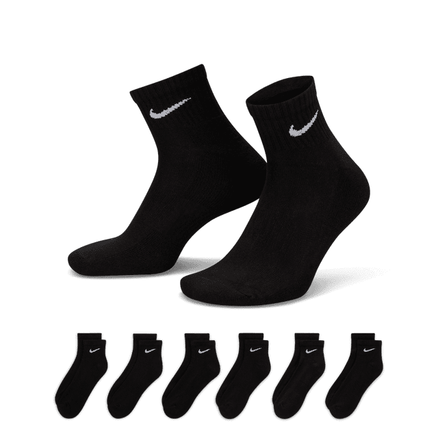 Nike Everyday Cushioned Training Ankle Socks (6 Pairs)