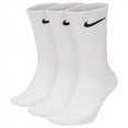 thumbnail image 1 of Nike Everyday Lightweight Crew Socks (3Pk) WHITE/BLACK - M, 1 of 2