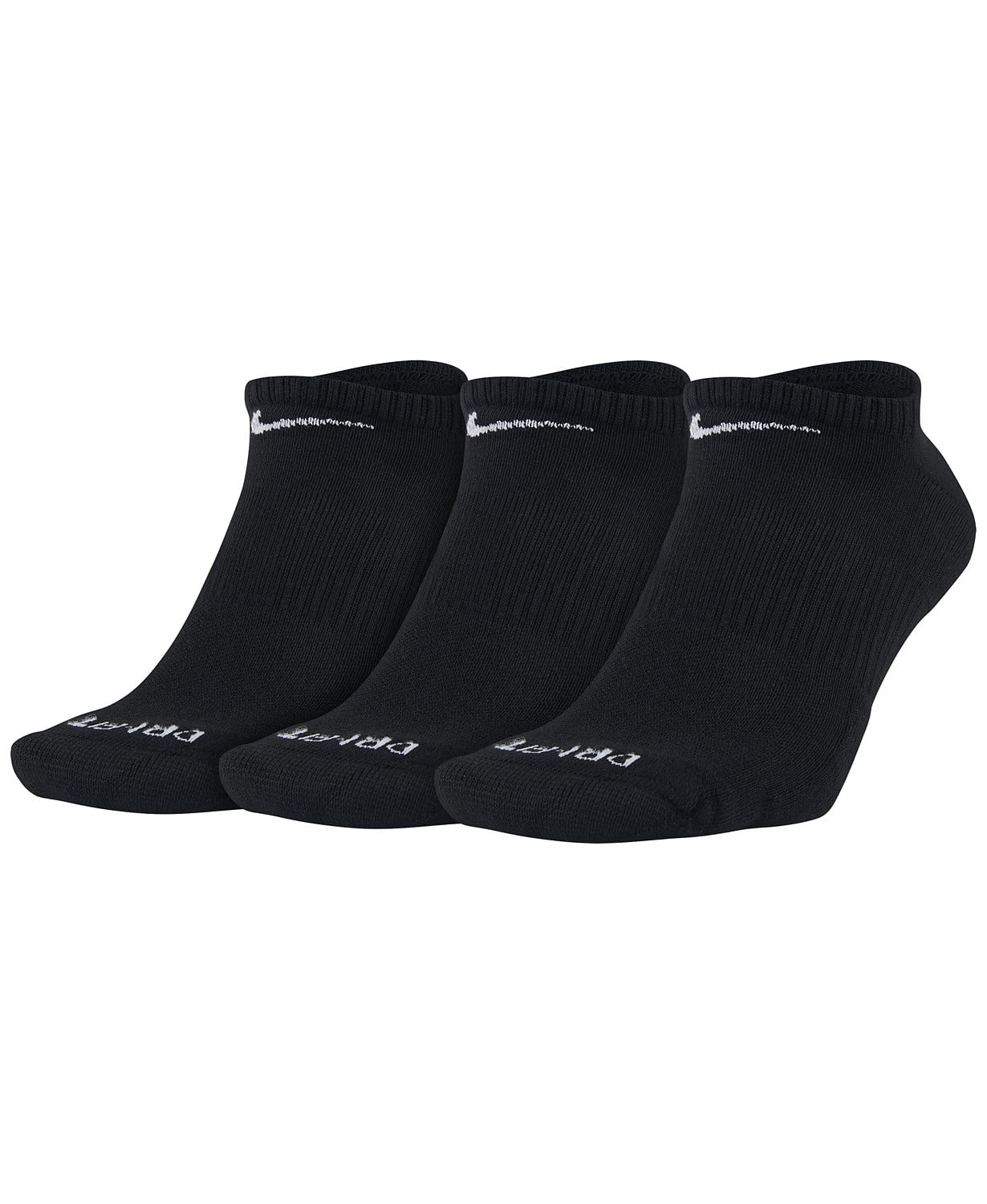 Nike Everyday Plus Cushion Training Socks 3-Pack Black Size Large ...