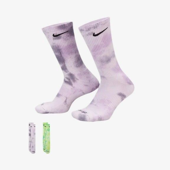 Nike Everyday Plus Cushioned High Crew Socks (2 Pack) Multi-Color FJ0747-905