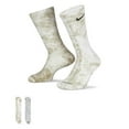 thumbnail image 1 of Nike Everyday Plus Cushioned Tie-Dye Crew Socks - 2 Pack (Mica Green, M), 1 of 1