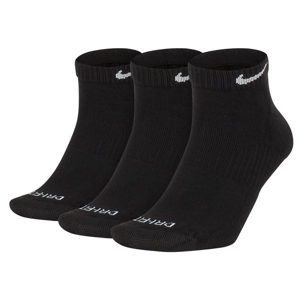 Nike Everyday Plus Cushioned Training Ankle Socks (3 Pairs) Unisex ...