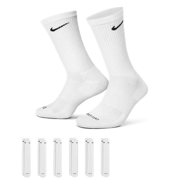 Nike Everyday Plus Cushioned Training Crew Socks (6 Pack)