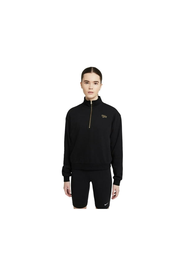 Femme Qtr Zip Mens Jackets Size L, Color: Black